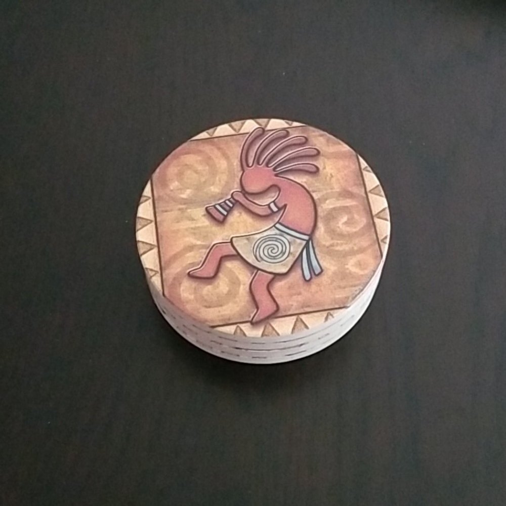 Set of 4 drink coasters, new
